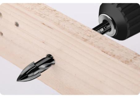 Meche De Perçage À Haute Efficacité Multifonctionnel Triangle Croisé (6 Pièces)