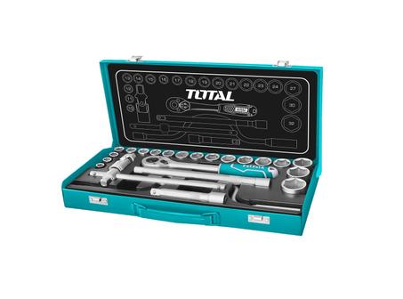 ENSEMBLE DE DOUILLES DE 24 PIÈCES THT141253 TOTAL