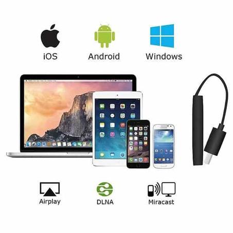 الأكثر مبيعاً في العالم ™USBTV محول HDMI لاسلكي الذكي