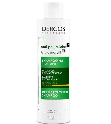 Vichy Dercos Anti-Dandruff Shampoo For Dry Hair 200 ml