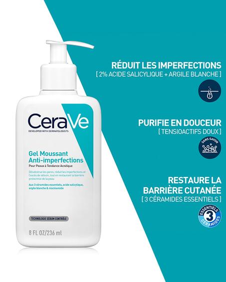 cerave Gel Moussant Anti-Imperfections