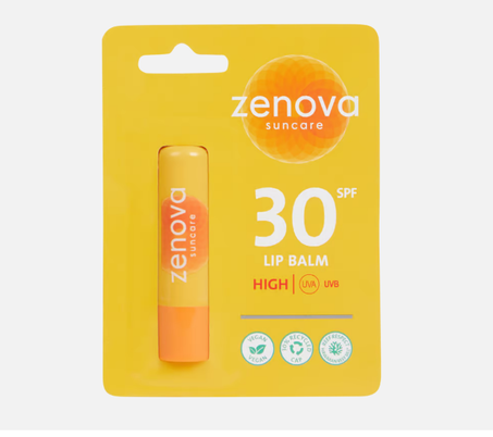 Stick à lèvres solaire Zenova Stick à lèvres solaire Zenova SPF 30