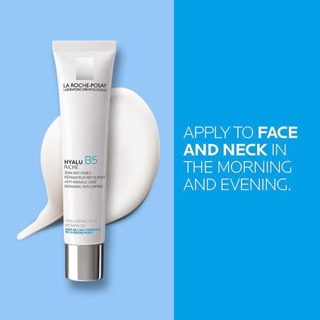 كريم لاروش بوساي هيالو بي 5 ريتشي المضاد للتجاعيد ومرطب البشرة مع حمض الهيالورونيك وفيتامين ب5 مناسب للبشرة الحساسة 40 La Roche-Posay Hyalu B5 Richeمل