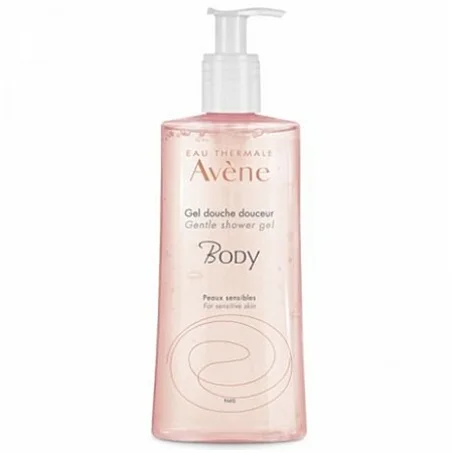 Avéne Gel douche douceur - peaux sensibles visage et corps 500ml
