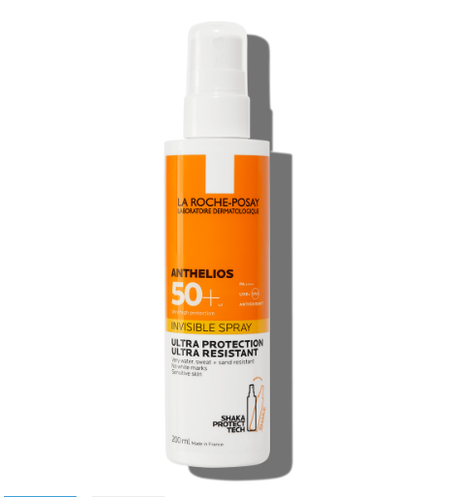 la roche posay ANTHELIOS SPRAY INVISIBLE SPF50+ 200ml
