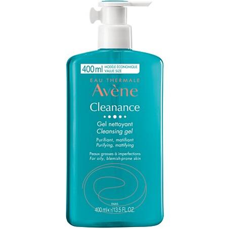 Avéne Cleanance gel nettoyant purifiant matifiant 400ml
