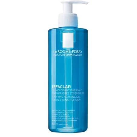 La Roche-Posay Gel Moussant Purifiant - Effaclar - Peaux Grasses / Sensibles - 400ml