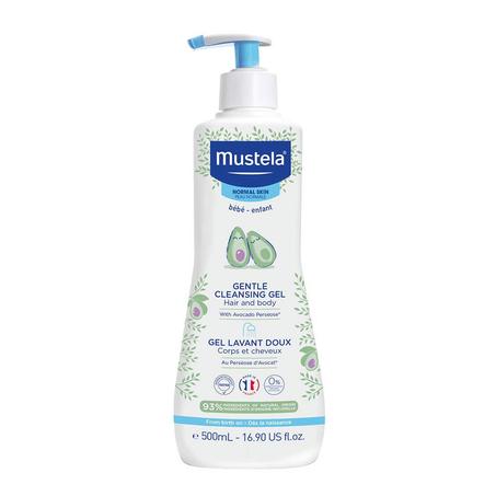 Mustela Gel Lavant Doux Bébé à l'avocat BIO 500ml
