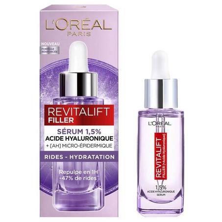 L'ORÉAL PARIS REVITALIFT FILLER SÉRUM YEUX 2,5% [ ACIDE HYALURONIQUE + CAFÉINE]