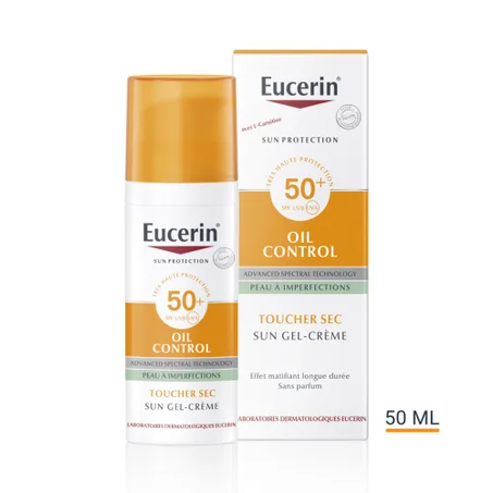 Eucerin Sun Protection Oil Control Toucher Sec Sun Gel-Crème SPF 50+ | 50 ml