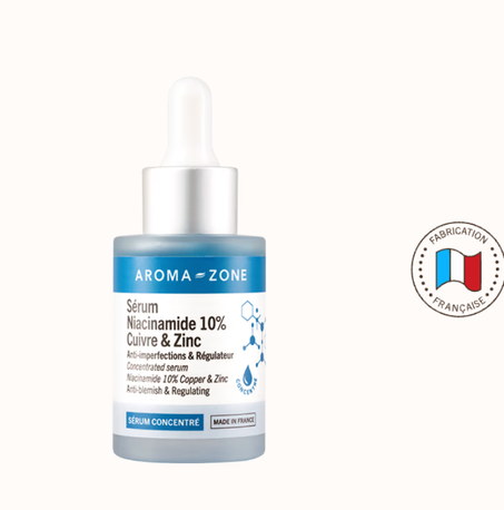 aroma zone Sérum concentré Niacinamide 10%, Cuivre & Zinc