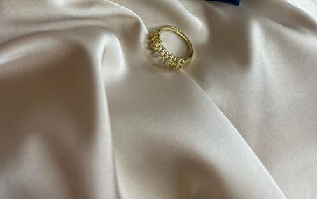 Bague - Étoile Dorée -