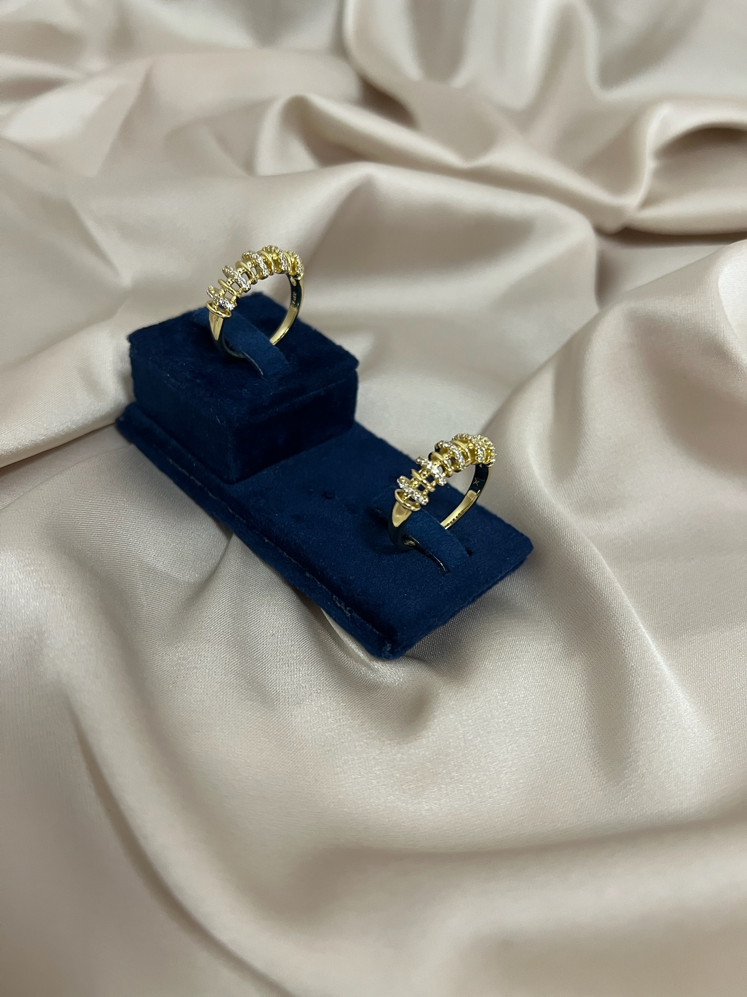 Bague - Étoile Dorée -