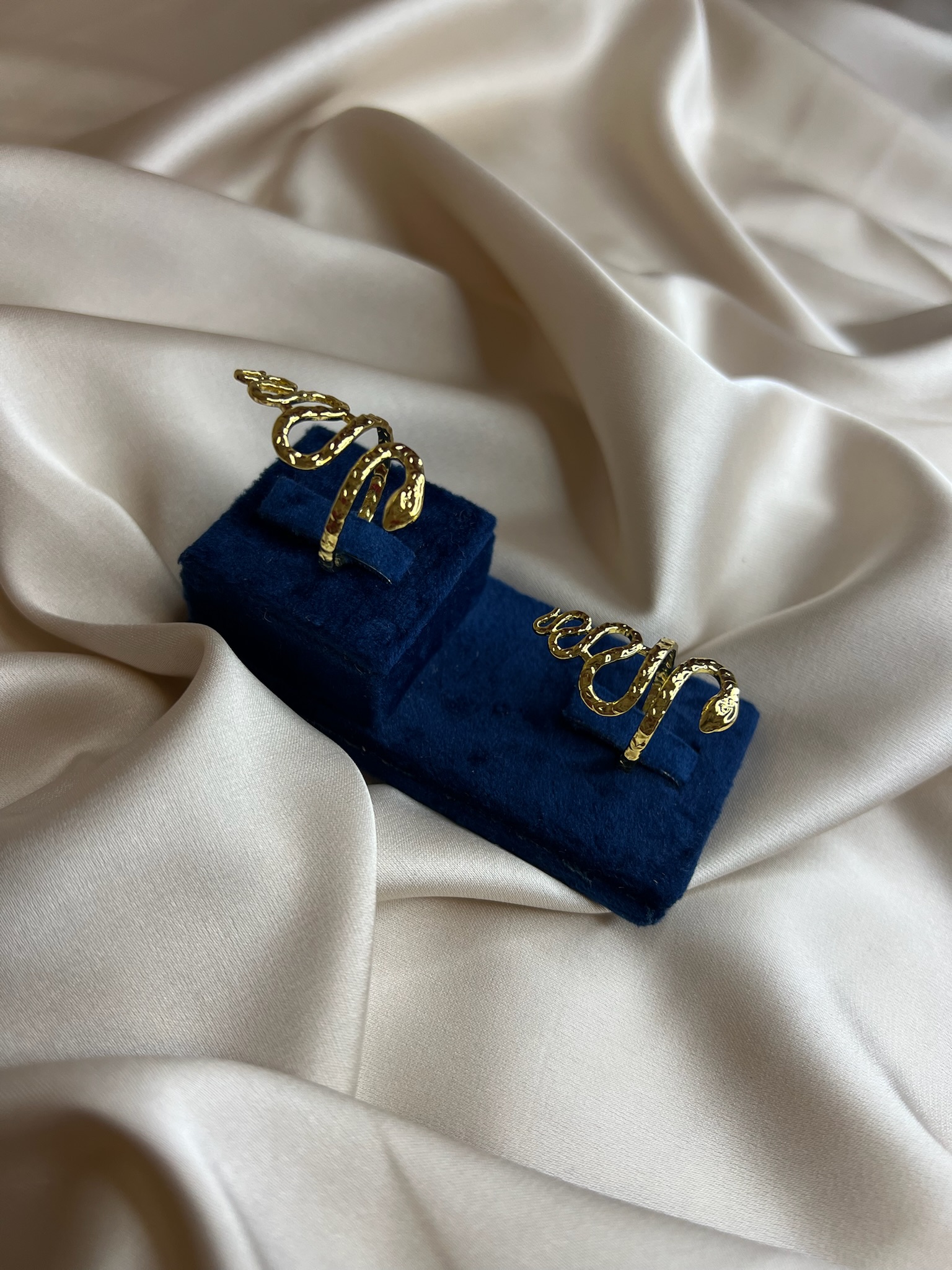 Bague ajustable -Serpent-