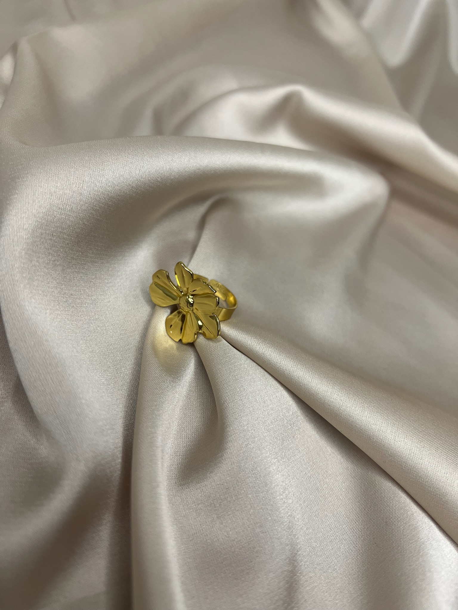 Bague Ajustable  Fleur