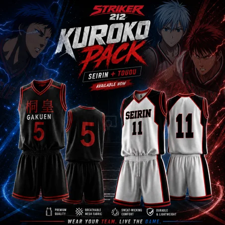 PACK KUROKO JERSEY
