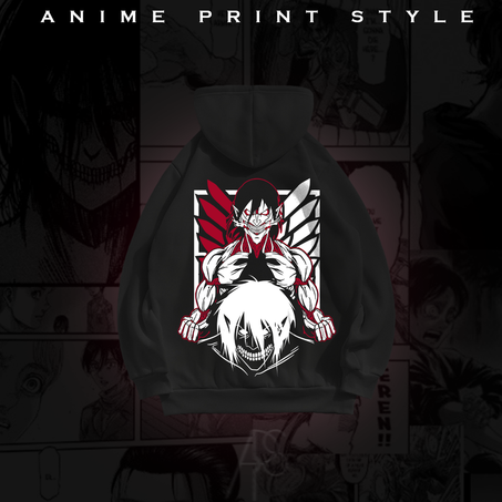 ATTACK ON TITAN EREN HOODIE