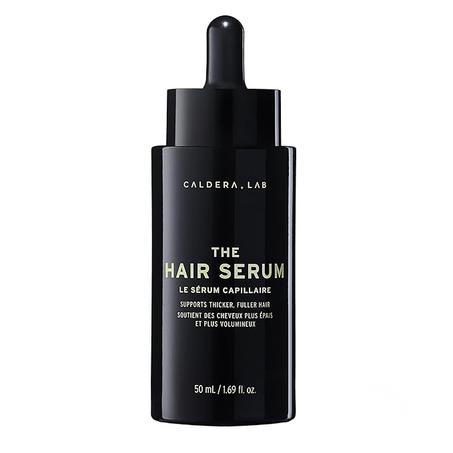 Caldera + Lab The Hair Serum | Suero espesante para hombres para adelgazar y retroceder el cabello, soporta un cabello más completo y de aspecto más fuerte, probado dermatológicamente - todo