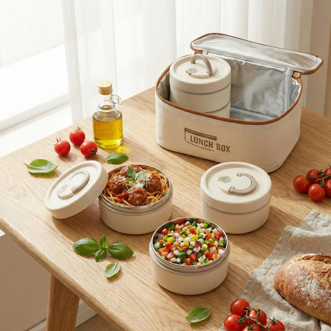 لانش بوكس 4 علب