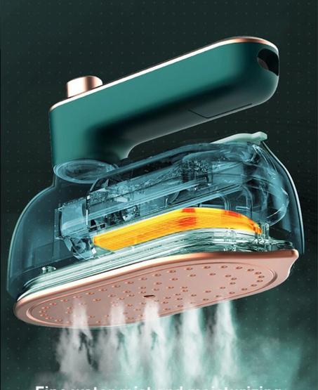 مكواة ملابس كهربائية محمولة صغيرة للمنزل والسفر تسخين سريع ، 220 فولت