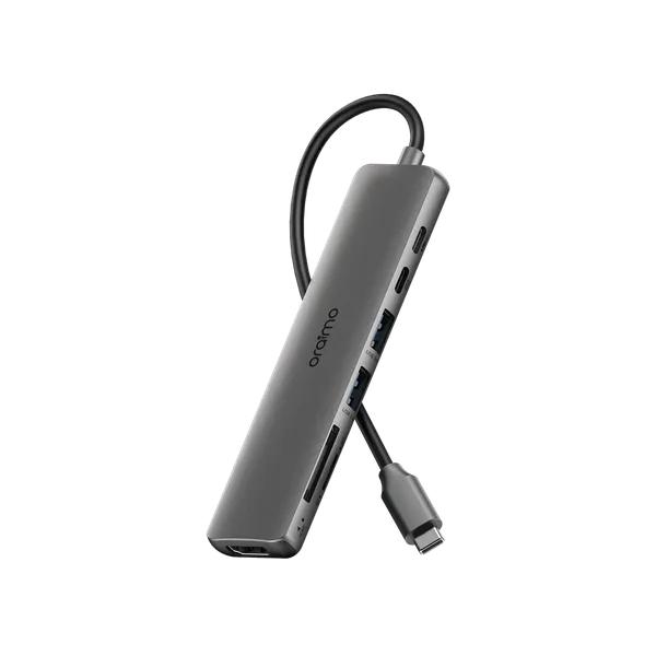 oraimo PowerTrans Adaptateur multifonction USB-C 7-en-1