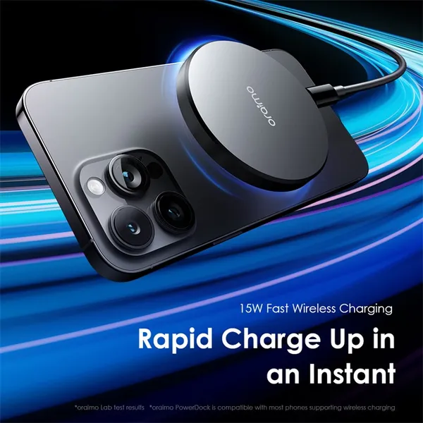 oraimo PowerDock Tapis de chargement sans fil 15 W