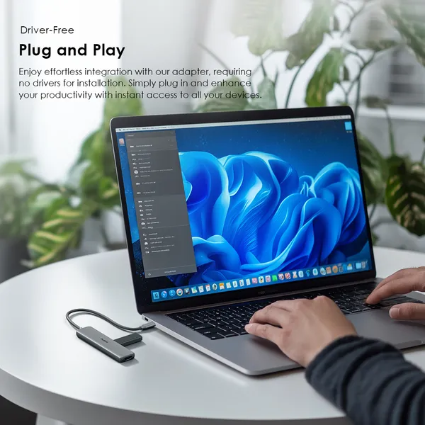 oraimo PowerTrans Adaptateur multifonction USB-C 7-en-1