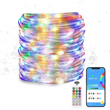 SMART-RGB ضوء ليد متعدد الألوان يتغير بالصوت
