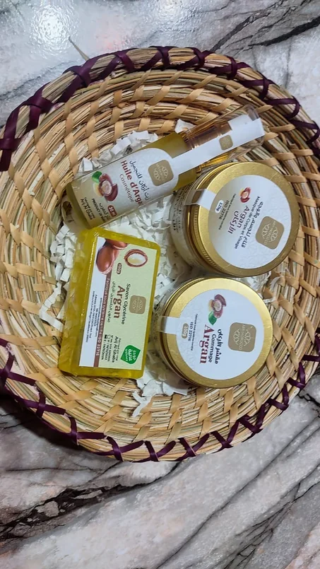 Masque de corps et visage argan    100 g     قناع الجسم والوجه بالاركان
