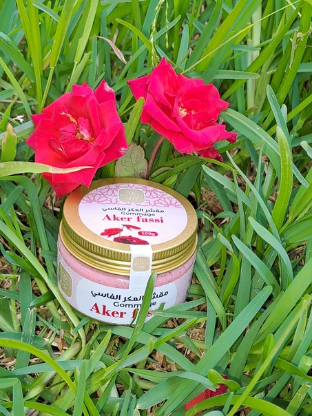 Masque a base AKER el fassi     قناع العكر الفاسي