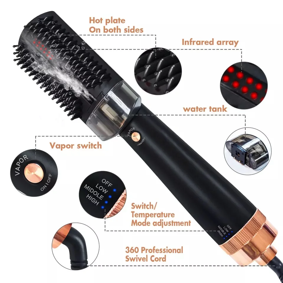 فرشات مجفف الشعر-STEAM HAIR DRYER BRUSH