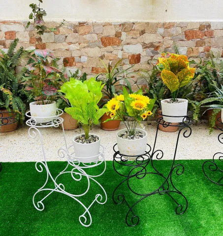 حامل نباتات مودال 2 اصص - Support de Plantes - 2 Pots