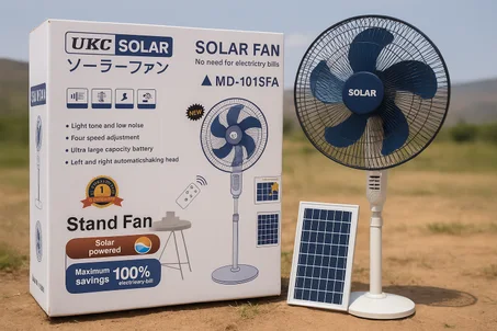 ventilateur rechargeable solaire