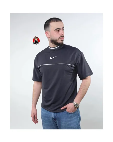 t shirt nike gris fonce