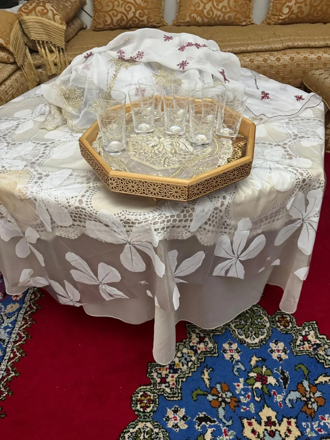 Moroccan Shape – Decorative & Serving Tray – Authentic Handmade Craft