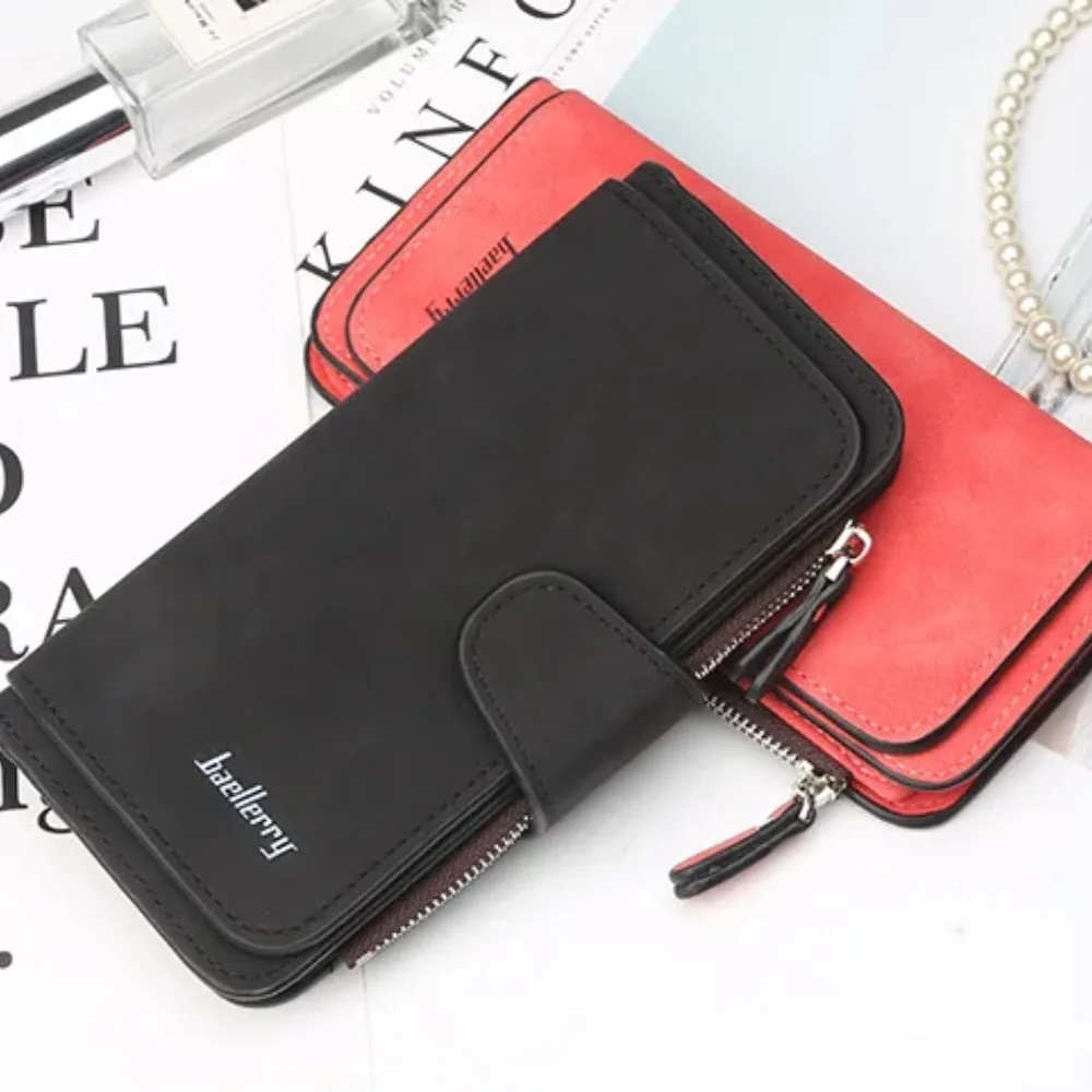 محفظة نسائية فخمة من الجلد أنيقة ومرتبة – هدية تستخدم كل يوم