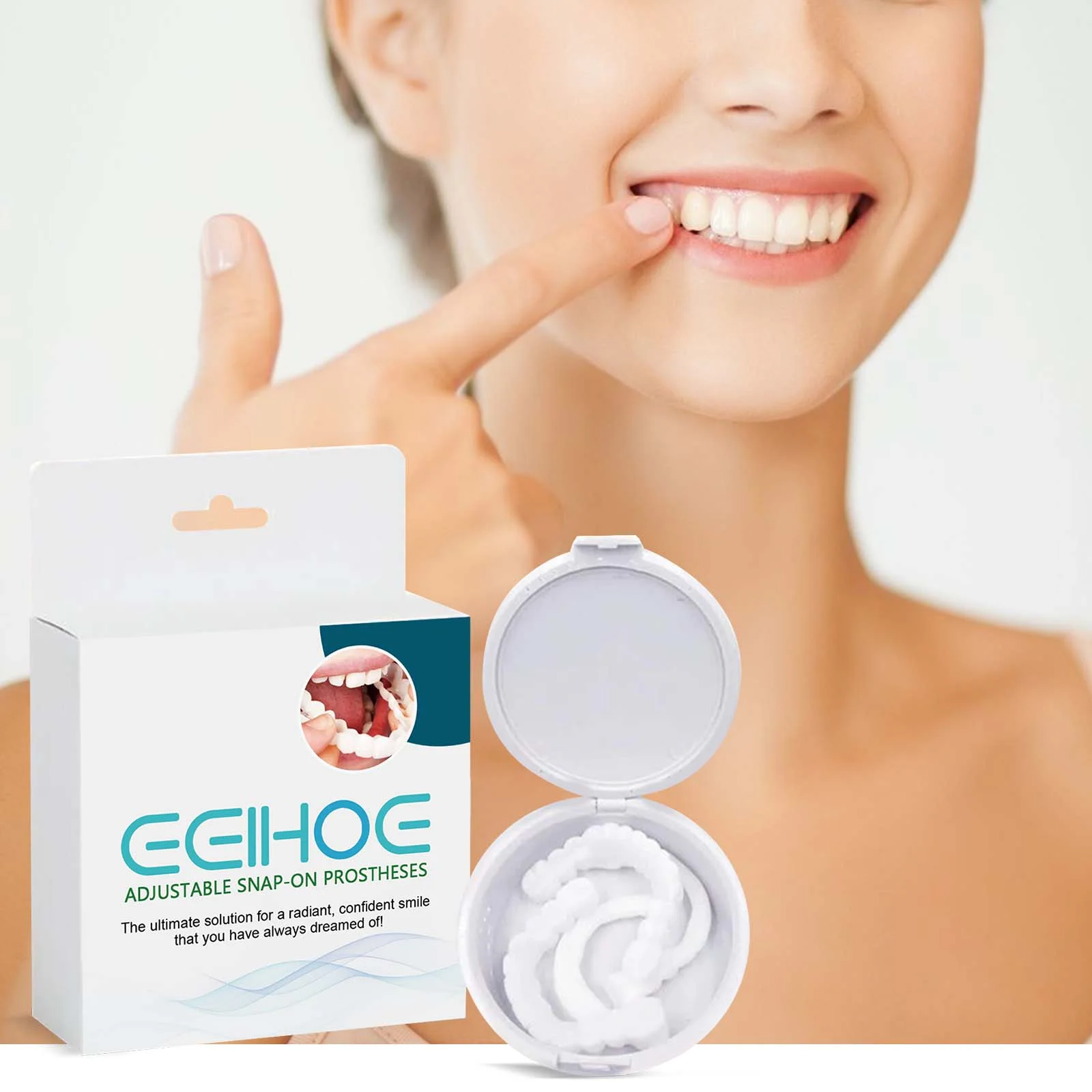 Adjustable snap-on Prostheses أطقم أسنان قابلة للتركيب بالضغط.