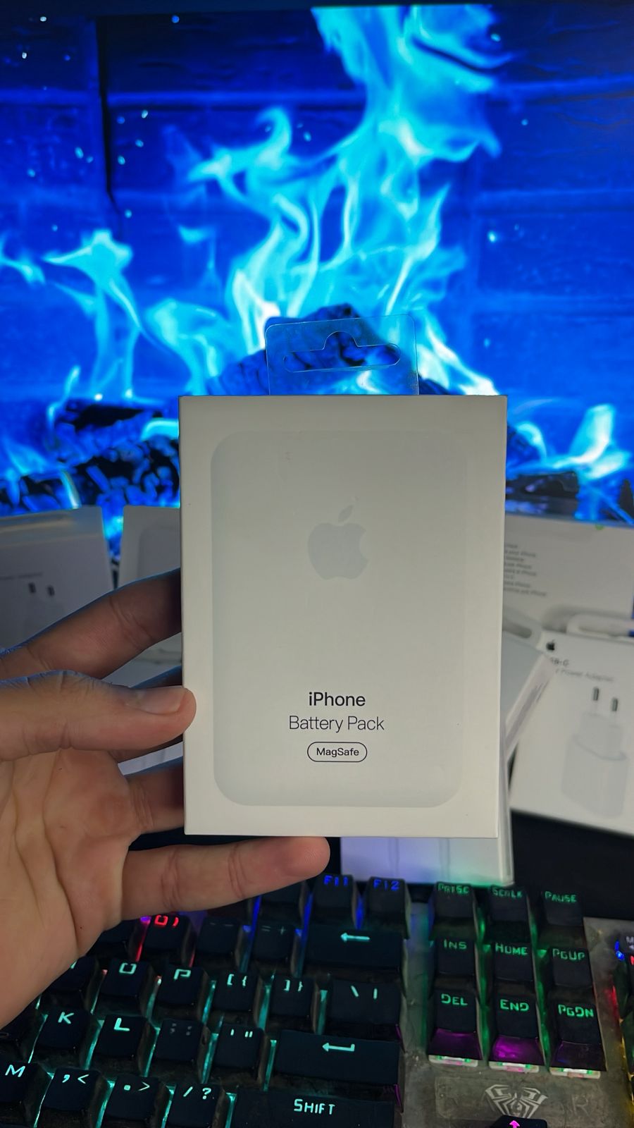 POWERBANK MAGSAFE BLANC