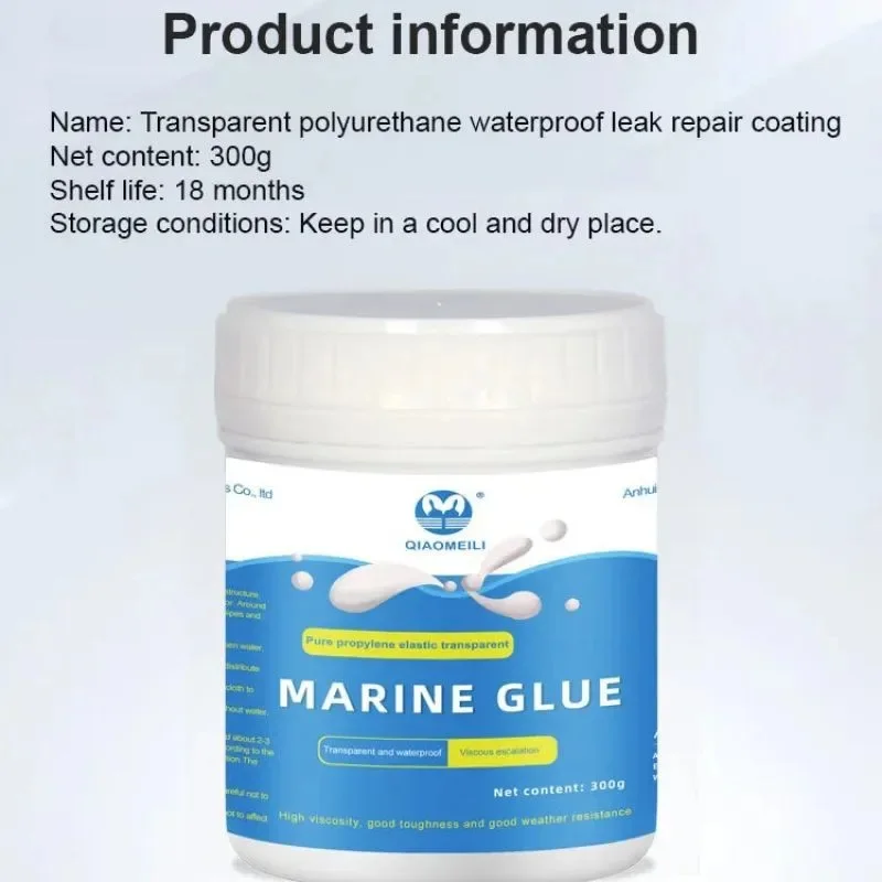 اللاصق السحري الشفاف الأصلي (300g) - الحل النهائي لتسربات المياه