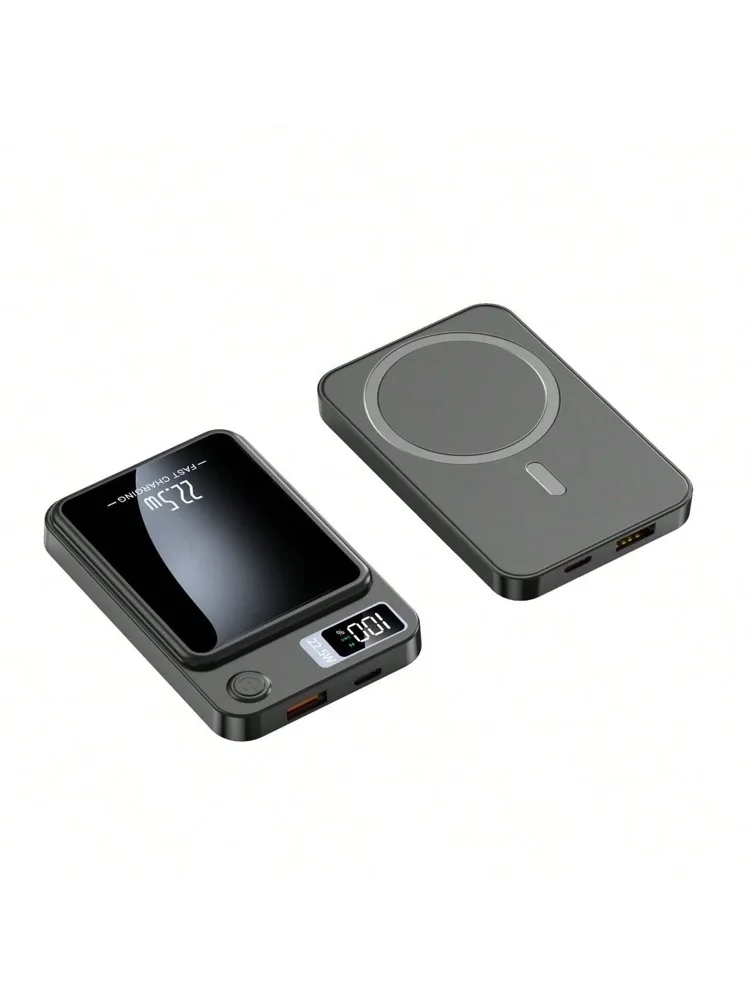Power Bank Magnétique 20 000 mAh – Charge Rapide 22.5W & Sans Fil
