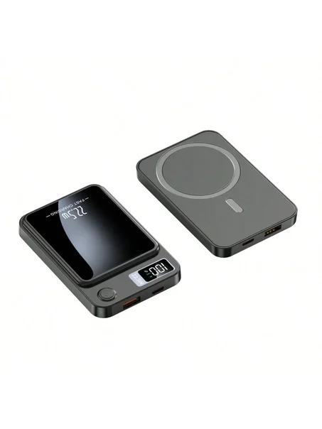 Power Bank Magnétique 20 000 mAh – Charge Rapide 22.5W & Sans Fil