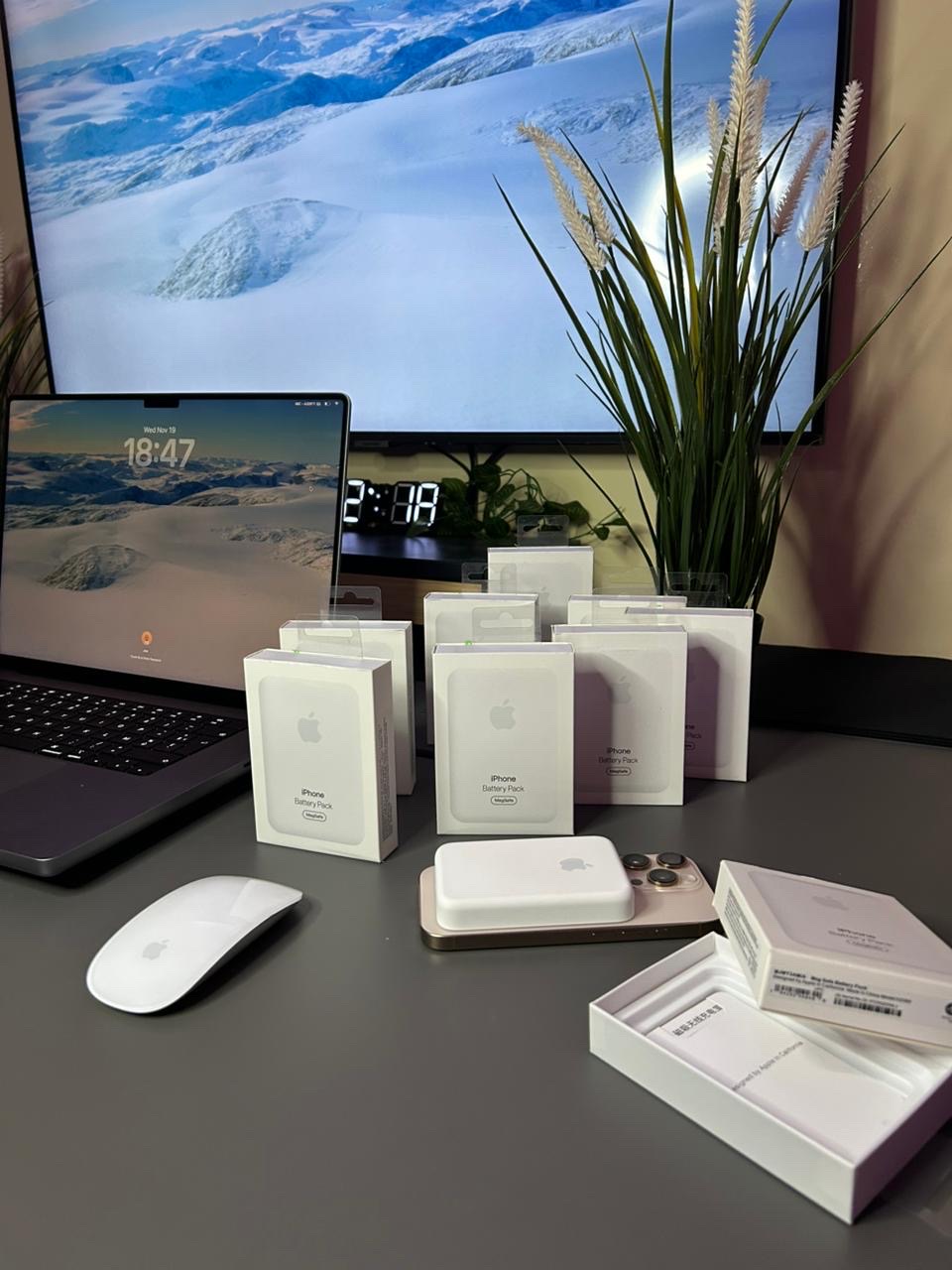 POWERBANK MAGSAFE BLANC