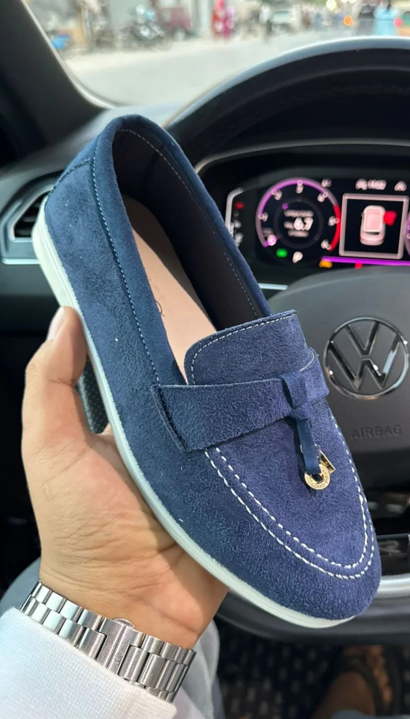 3 Mocassins Loro Piana Femme