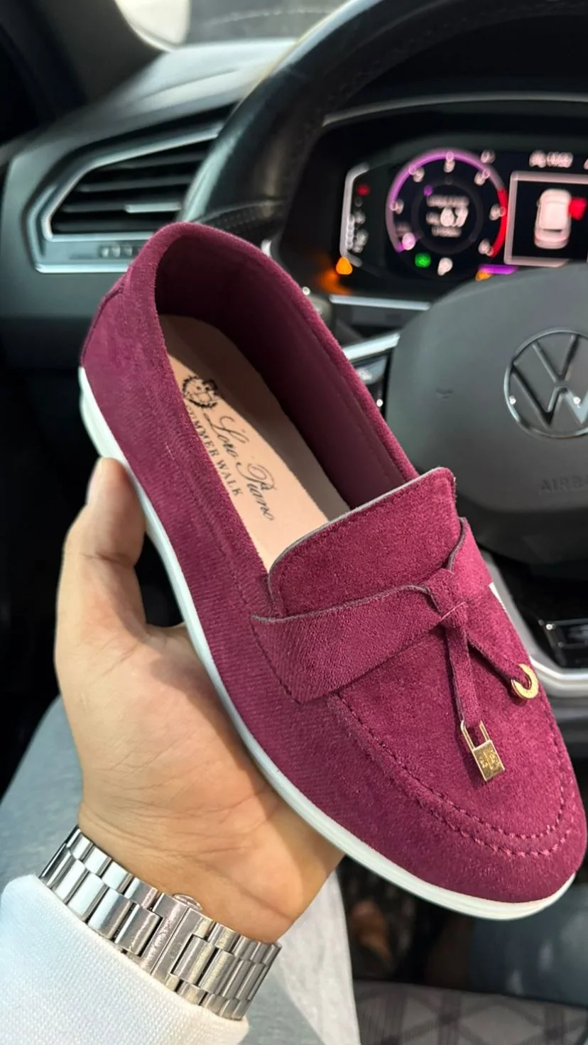 3 Mocassins Loro Piana Femme