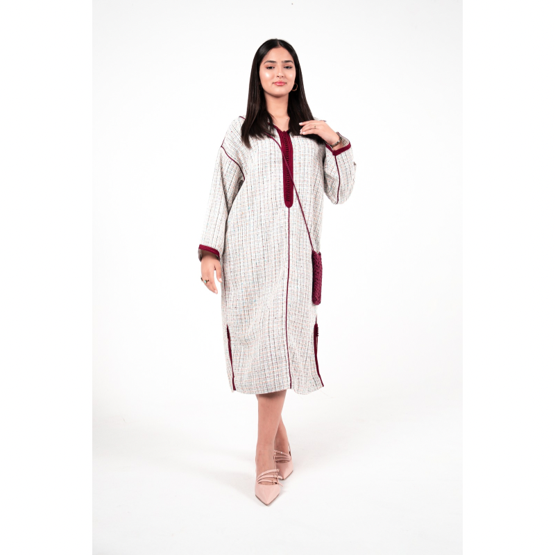 Jellaba Courte en Tweed