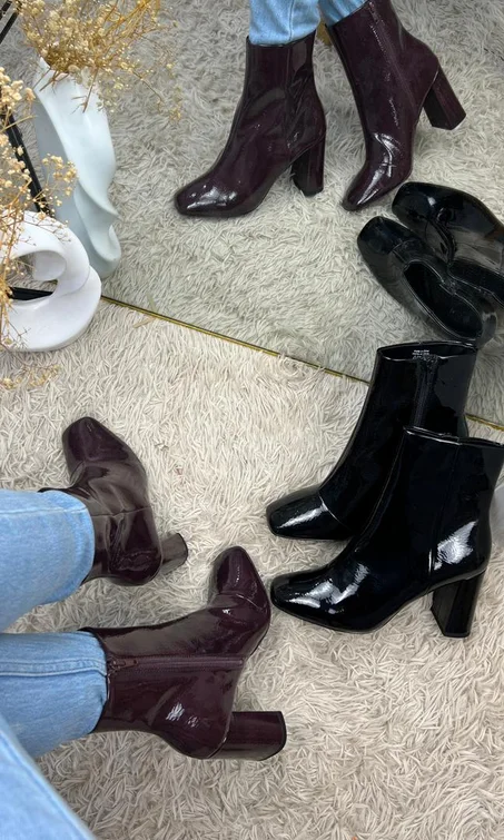 BOOT MARI GOLD GLACÉ