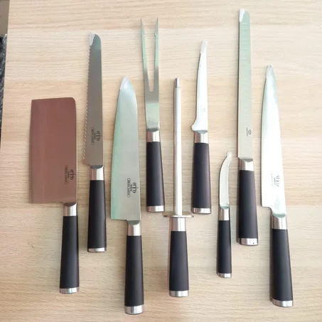 9 PCS KNIFE SET SWISS LINE (Couteaux de Chef)