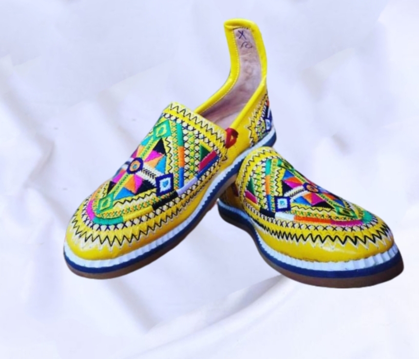 Babouche marocaine en cuir