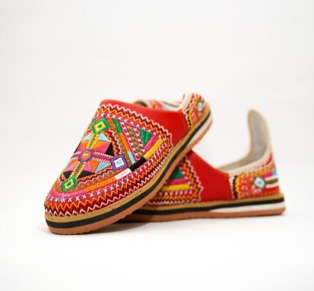 Babouche marocaine en cuir