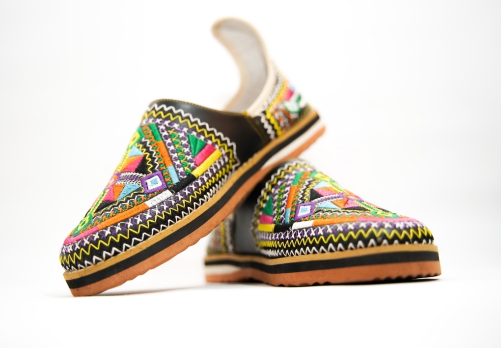 Babouche marocaine en cuir